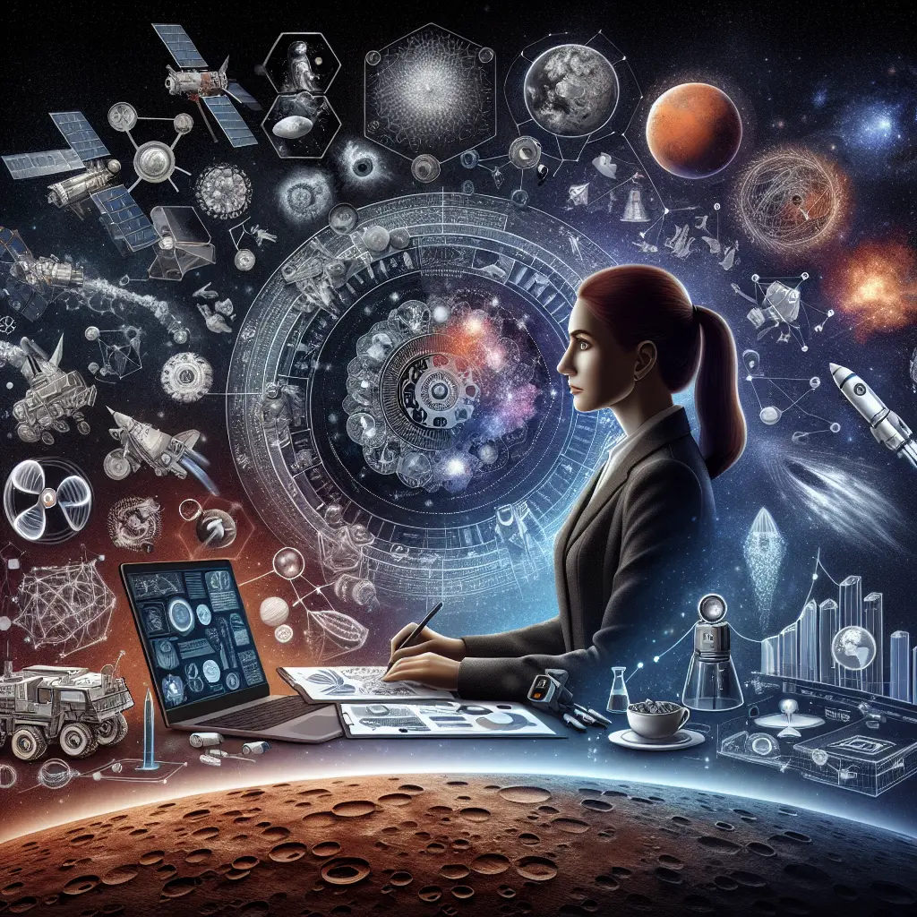 Image that represents the author Sophia Martin, a renowned blogger specializing in NASA